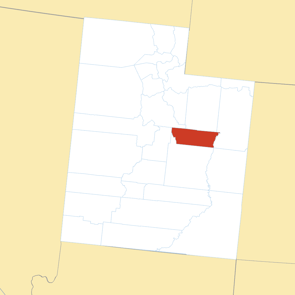 carbon county map