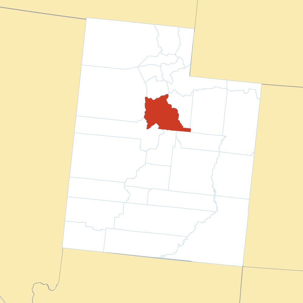 utah county map